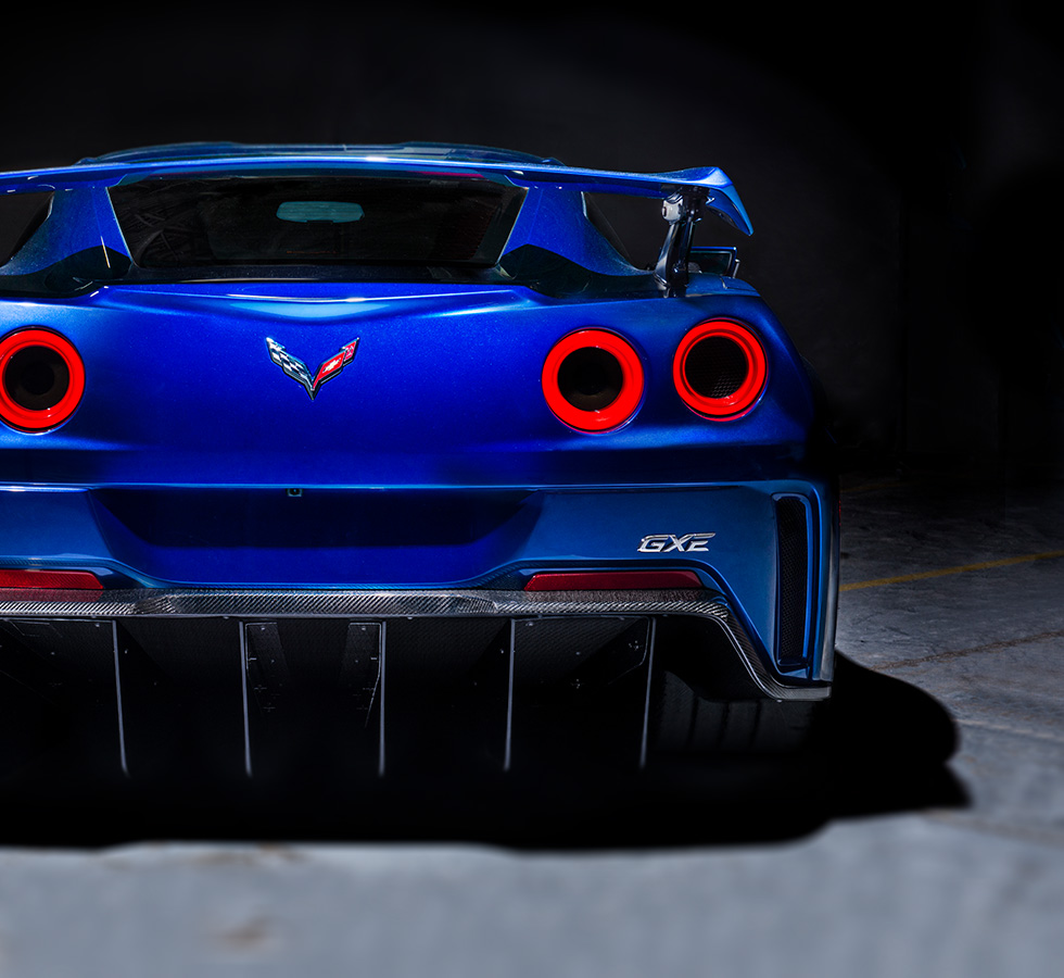 Rear of the Genovation GXE