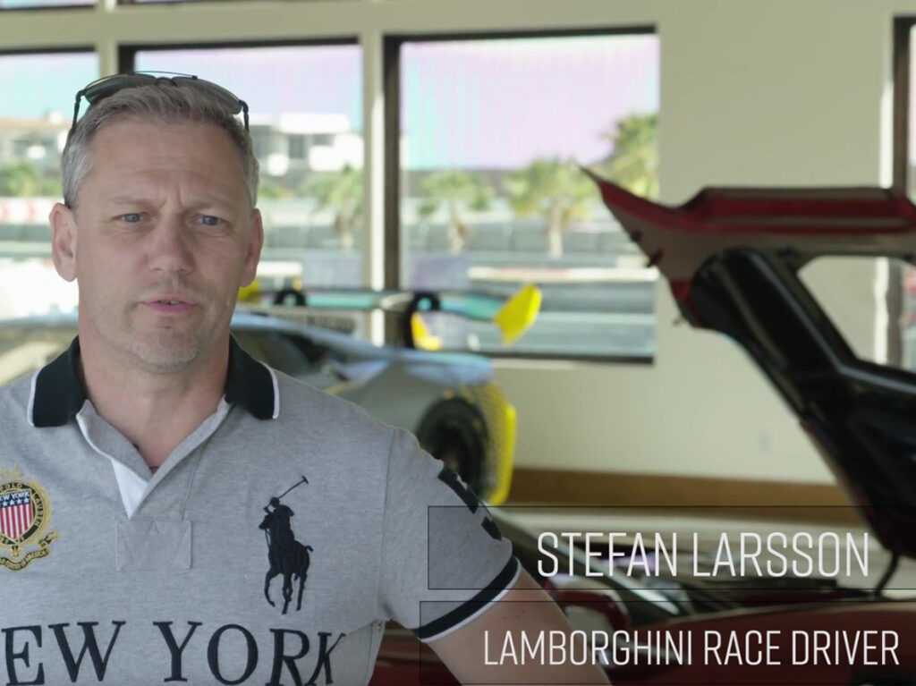 Lamborghini Owner Stefan Larrson Praises the GXE’s Acceleration at Thermal Club
