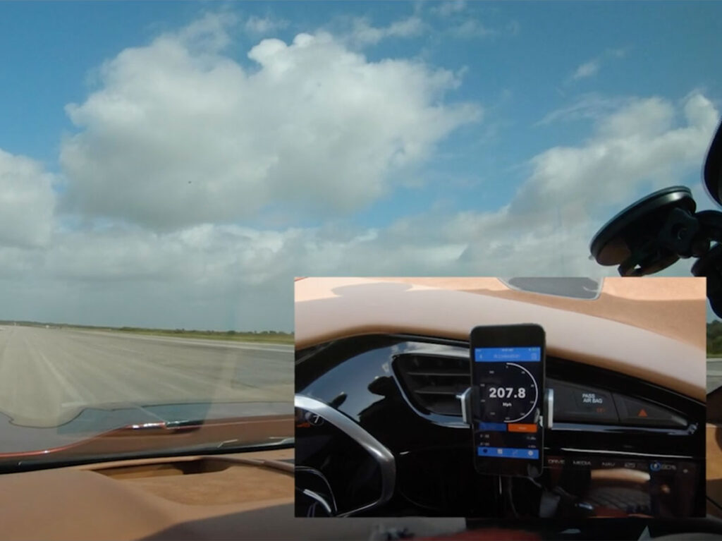 Genovation GXE Breaks World Speed Record